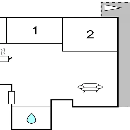 Two-bedroom In 公寓 Sarandë